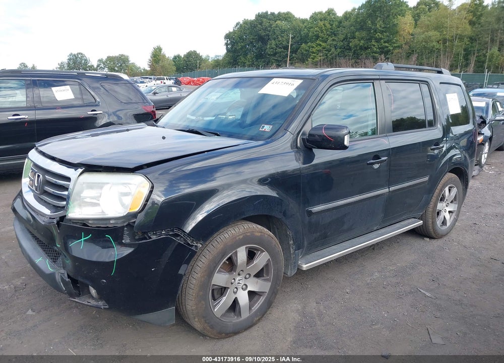 2012 HONDA PILOT VIN: 5FNYF4H96CB012171
