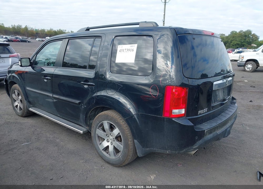 2012 HONDA PILOT VIN: 5FNYF4H96CB012171