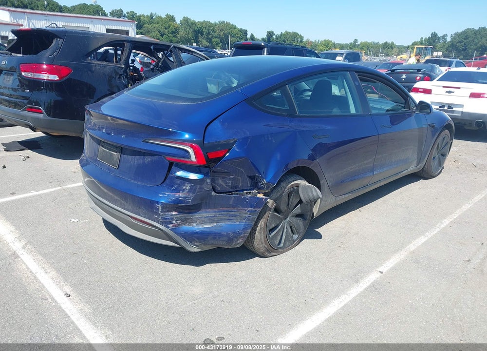 2024 TESLA MODEL 3 LONG RANGE DUAL MOTOR ALL-WHEEL DRIVE/REAR-WHEEL DRIVE VIN: 5YJ3E1EA0RF824438