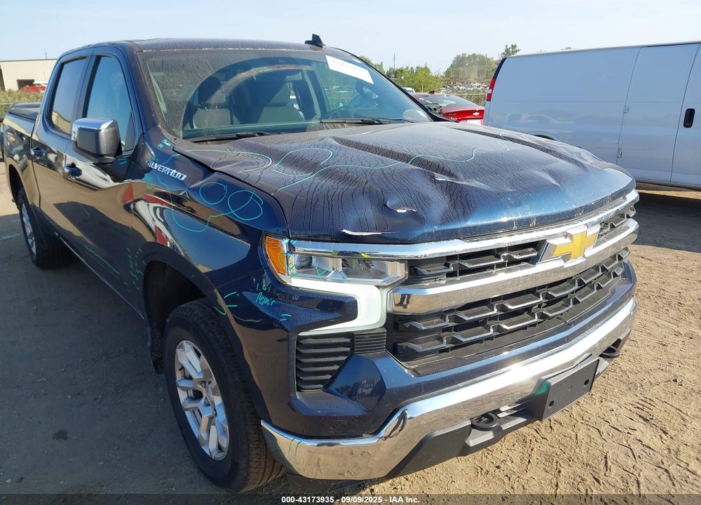 2022 CHEVROLET SILVERADO 1500 4WD STANDARD BED LT VIN: 2GCUDDED5N1510414