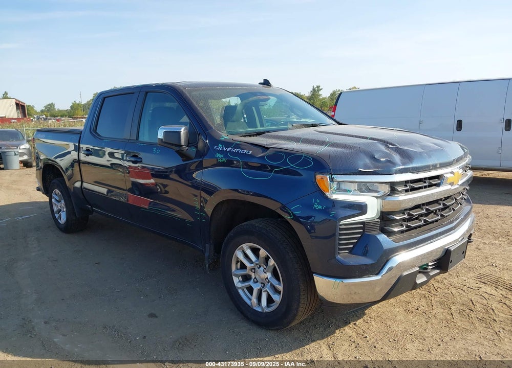 2022 CHEVROLET SILVERADO 1500 4WD STANDARD BED LT VIN: 2GCUDDED5N1510414