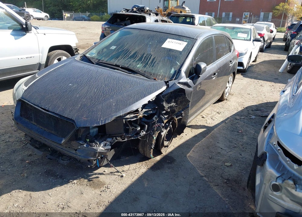 2012 SUBARU IMPREZA VIN: JF1GPAA69CH209672