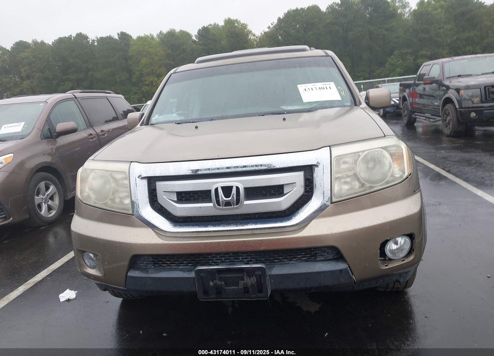 2009 HONDA PILOT EX-L VIN: 5FNYF48599B035482
