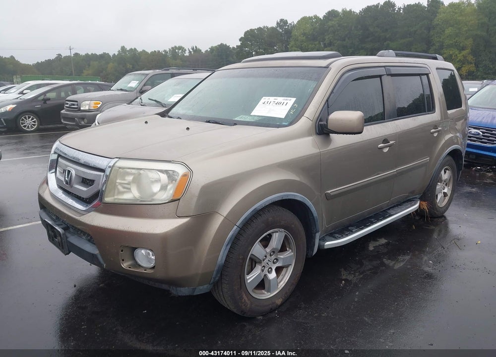 2009 HONDA PILOT EX-L VIN: 5FNYF48599B035482