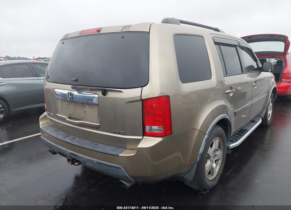 2009 HONDA PILOT EX-L VIN: 5FNYF48599B035482
