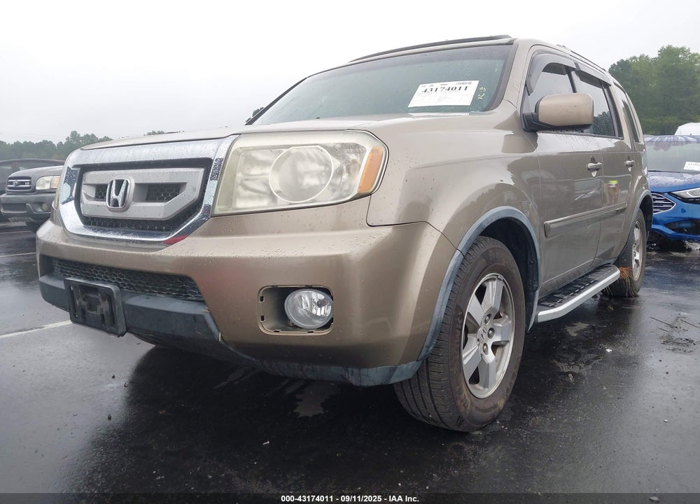 2009 HONDA PILOT EX-L VIN: 5FNYF48599B035482