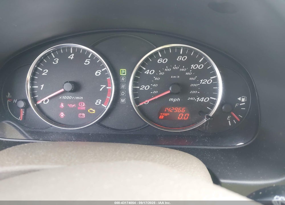 2004 MAZDA 6 S VIN: 1YVFP82D845N56838