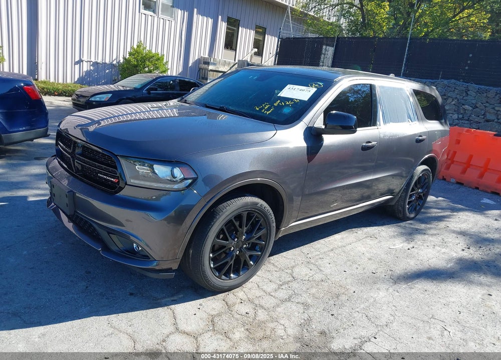 2016 DODGE DURANGO VIN: 1C4RDJAG2GC387589