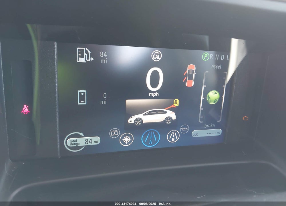 2012 CHEVROLET VOLT VIN: 1G1RD6E45CU102586