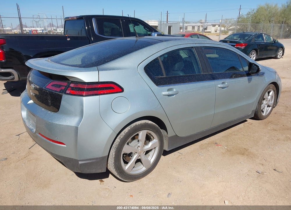 2012 CHEVROLET VOLT VIN: 1G1RD6E45CU102586