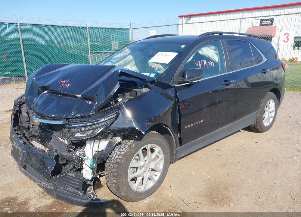 2022 CHEVROLET EQUINOX VIN: 3GNAXUEV3NL308356