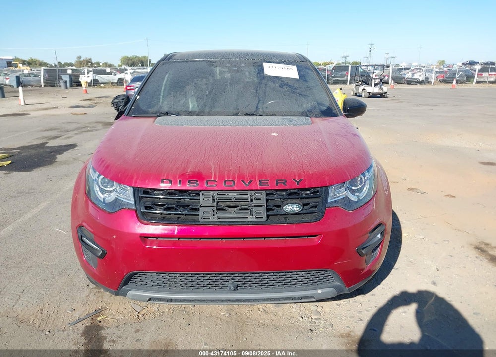 2017 LAND ROVER DISCOVERY SPORT HSE VIN: SALCR2BG4HH649508