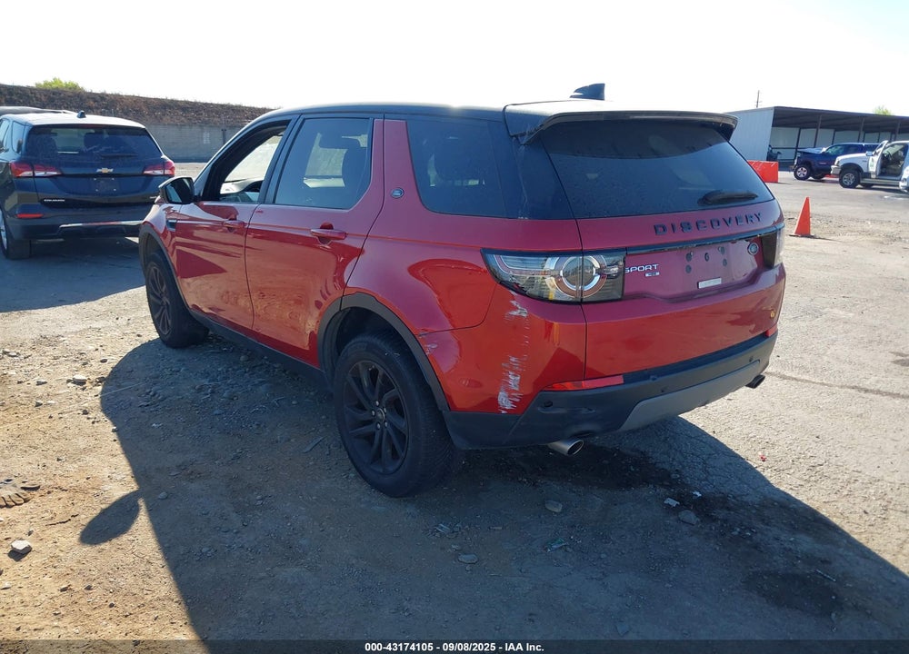 2017 LAND ROVER DISCOVERY SPORT HSE VIN: SALCR2BG4HH649508