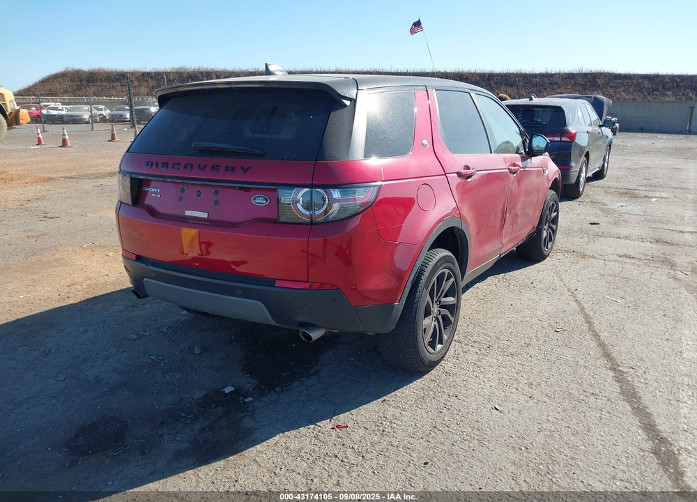 2017 LAND ROVER DISCOVERY SPORT HSE VIN: SALCR2BG4HH649508