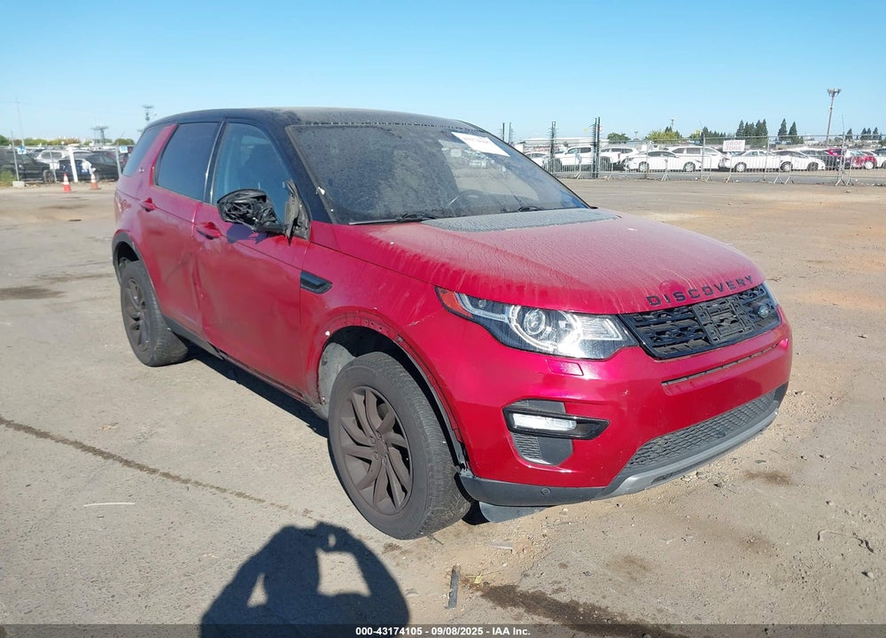 2017 LAND ROVER DISCOVERY SPORT HSE VIN: SALCR2BG4HH649508