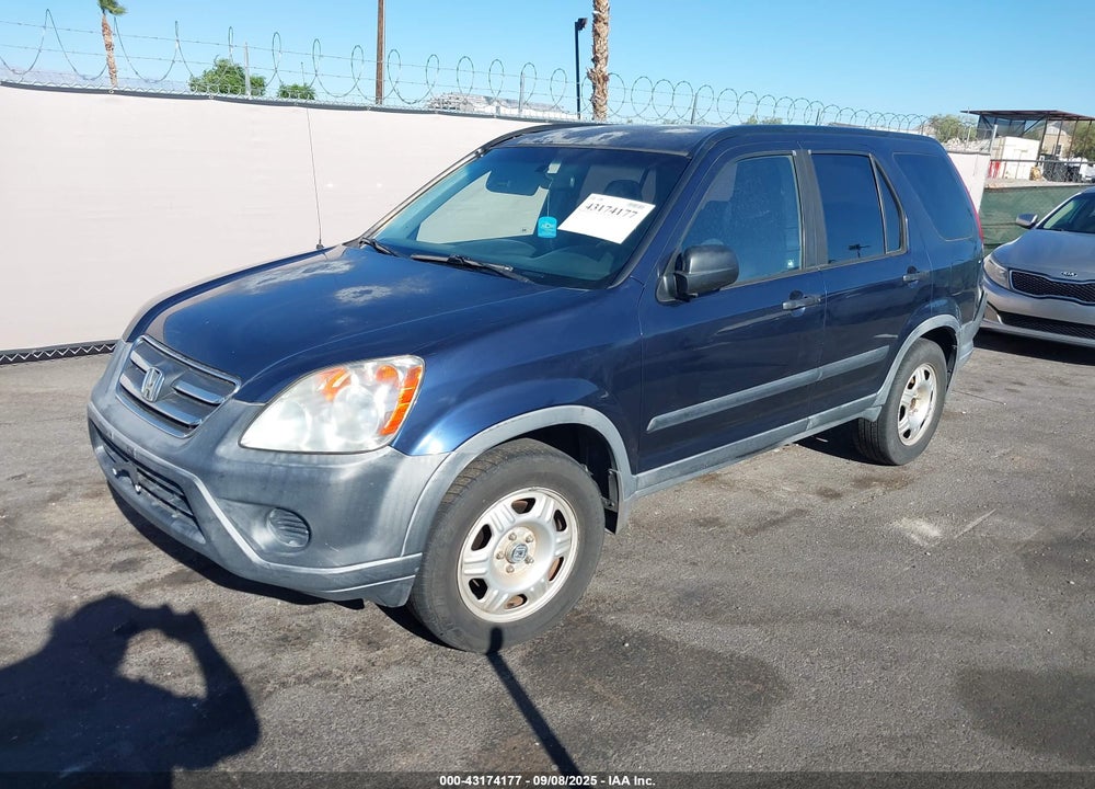 2006 HONDA CR-V LX VIN: JHLRD78586C013187
