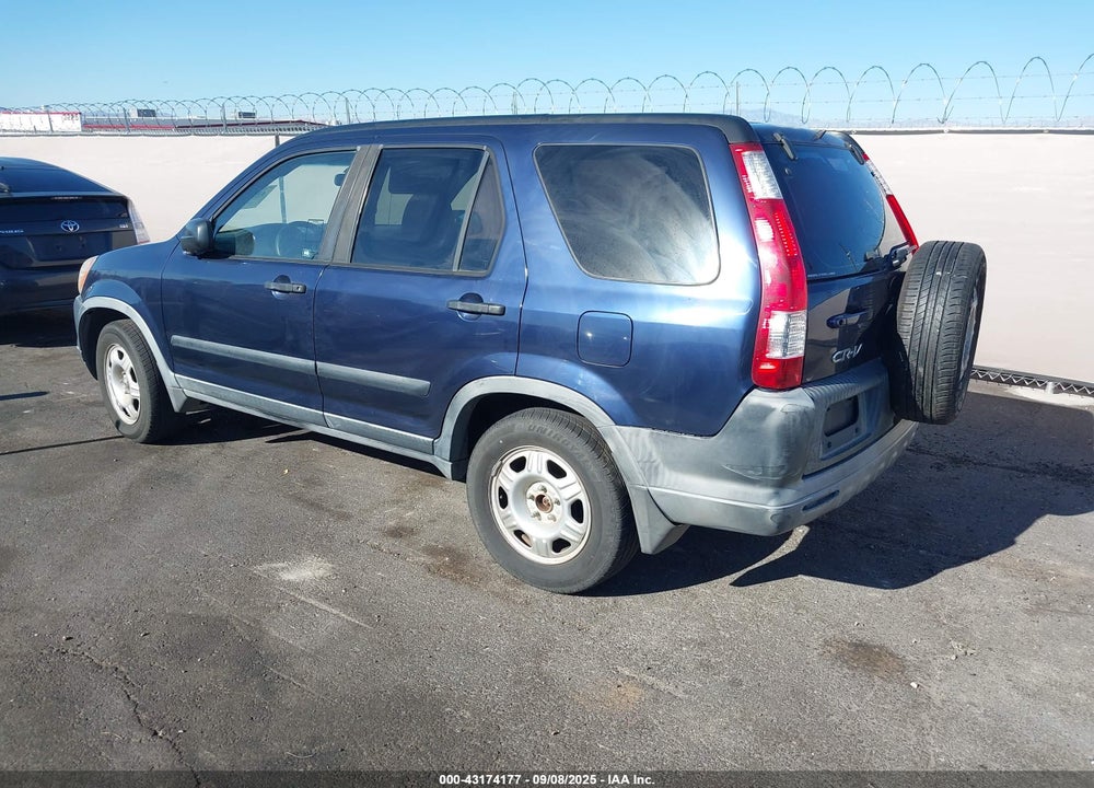 2006 HONDA CR-V LX VIN: JHLRD78586C013187