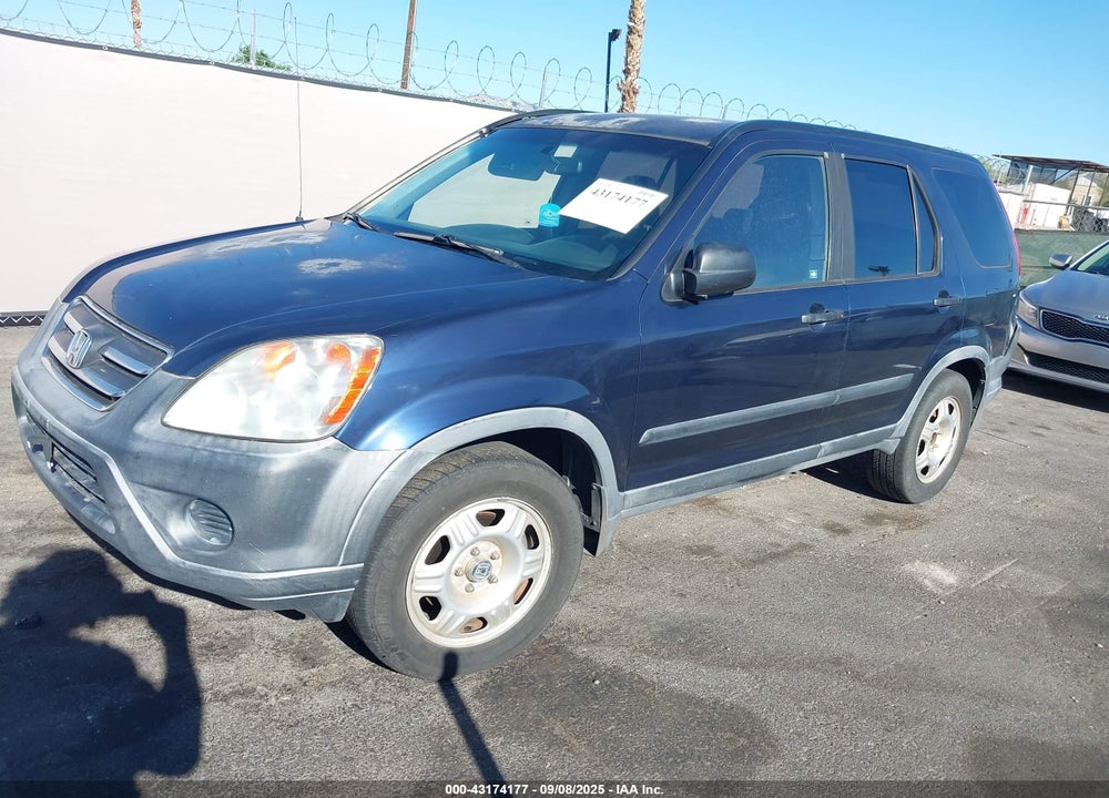 2006 HONDA CR-V LX VIN: JHLRD78586C013187