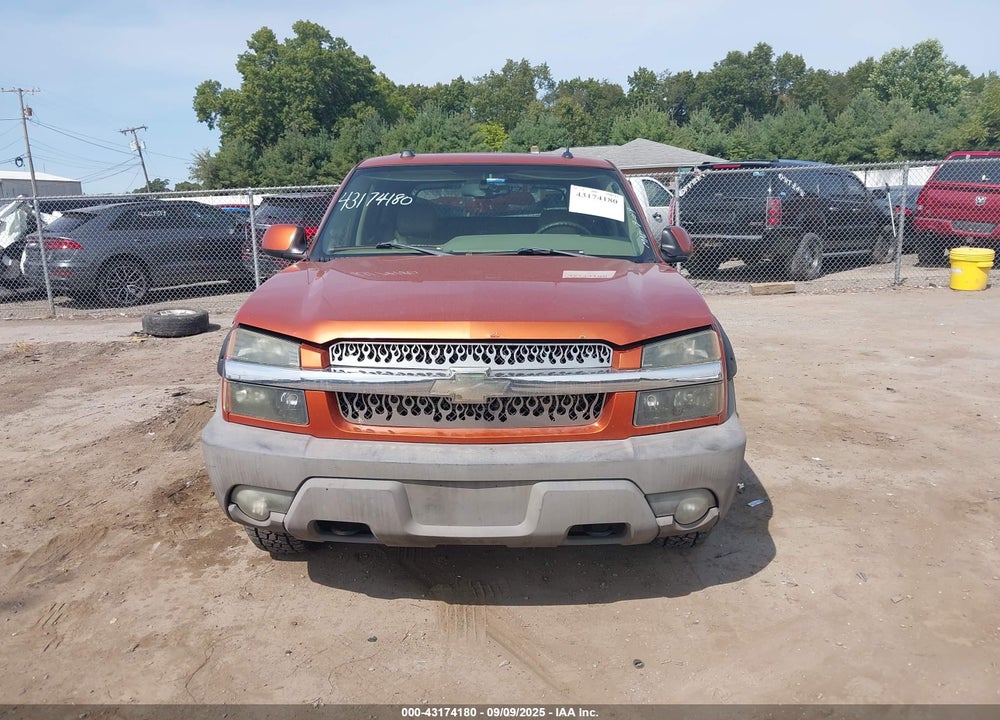 2004 CHEVROLET AVALANCHE 1500 VIN: 3GNEK12T34G299067