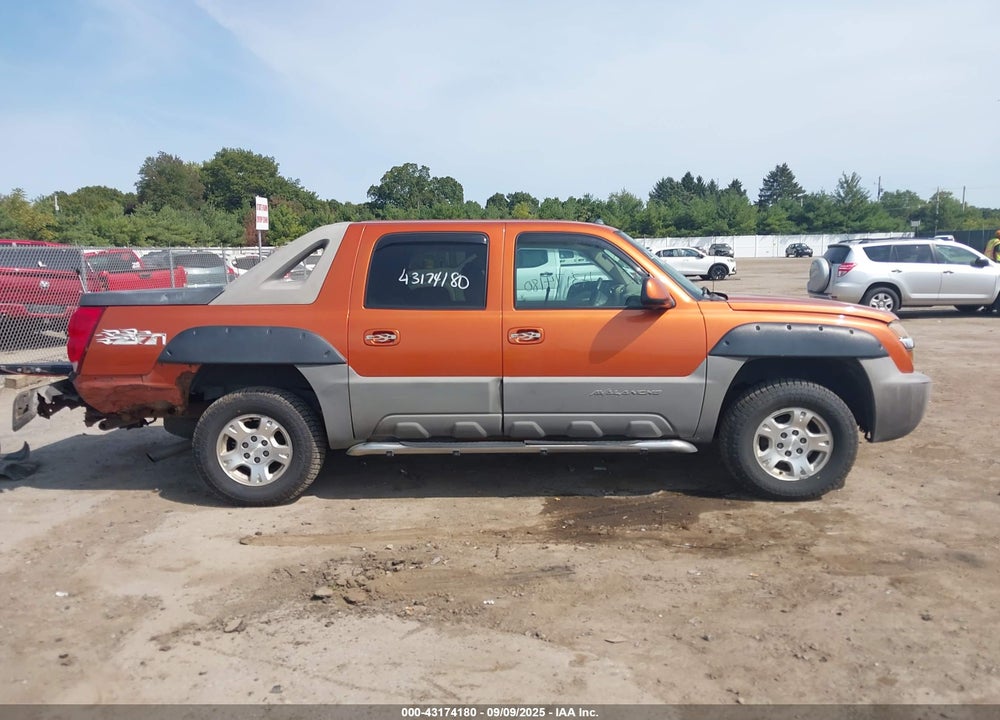 2004 CHEVROLET AVALANCHE 1500 VIN: 3GNEK12T34G299067