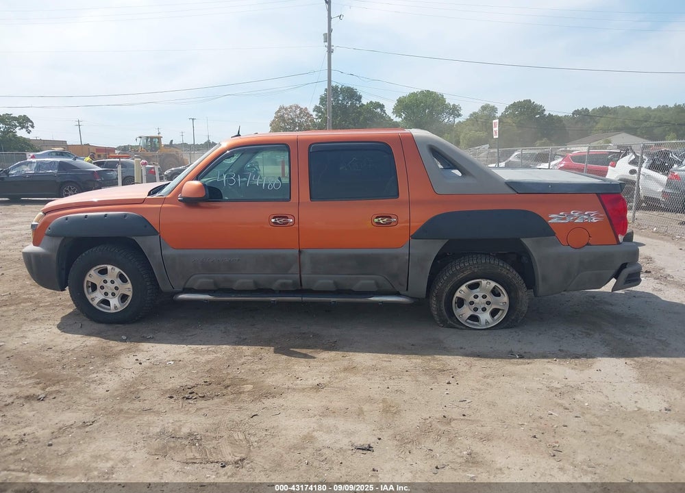 2004 CHEVROLET AVALANCHE 1500 VIN: 3GNEK12T34G299067