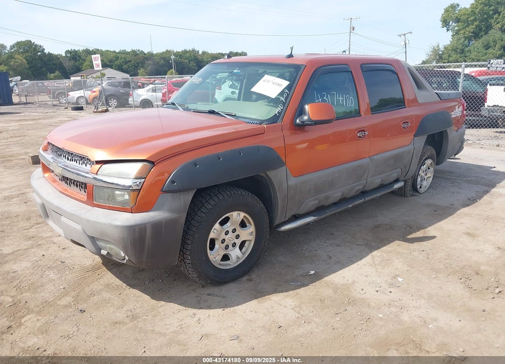 2004 CHEVROLET AVALANCHE 1500 VIN: 3GNEK12T34G299067