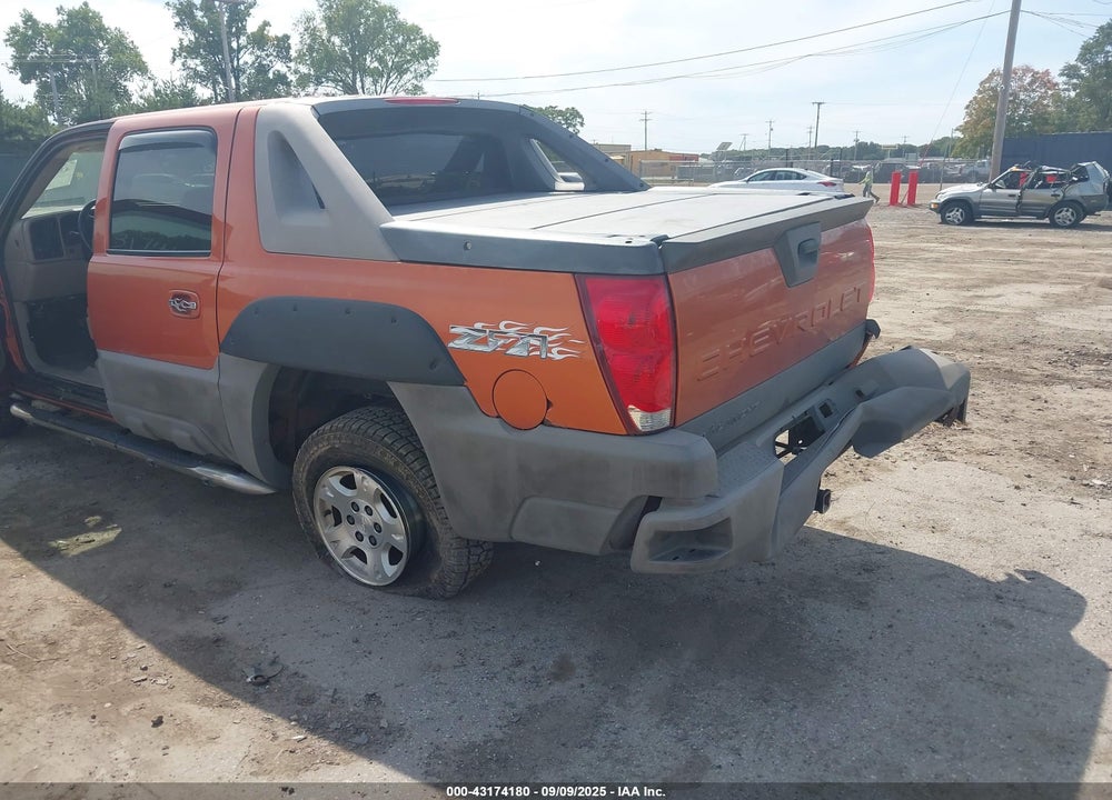 2004 CHEVROLET AVALANCHE 1500 VIN: 3GNEK12T34G299067