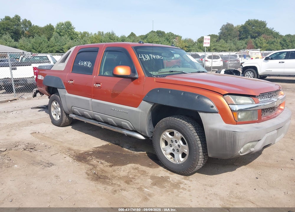 2004 CHEVROLET AVALANCHE 1500 VIN: 3GNEK12T34G299067