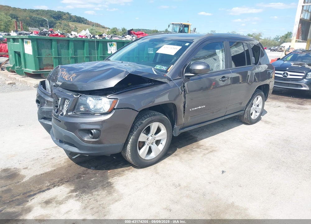 2014 JEEP COMPASS VIN: 1C4NJDEB0ED865412
