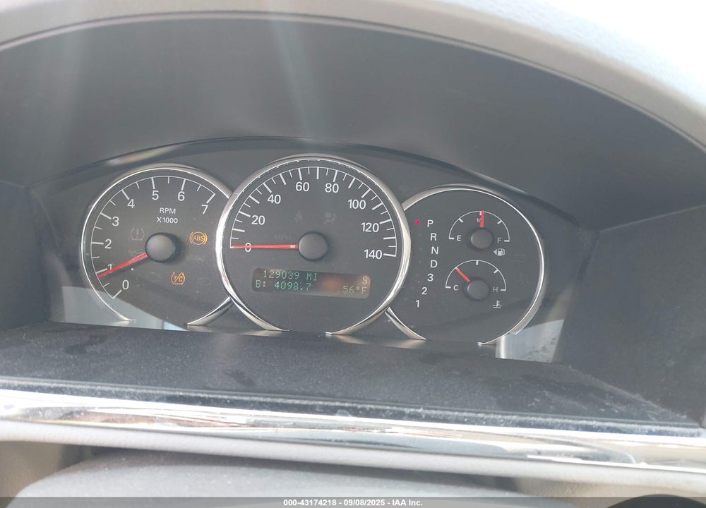 2009 BUICK LACROSSE VIN: 2G4WC582091110922