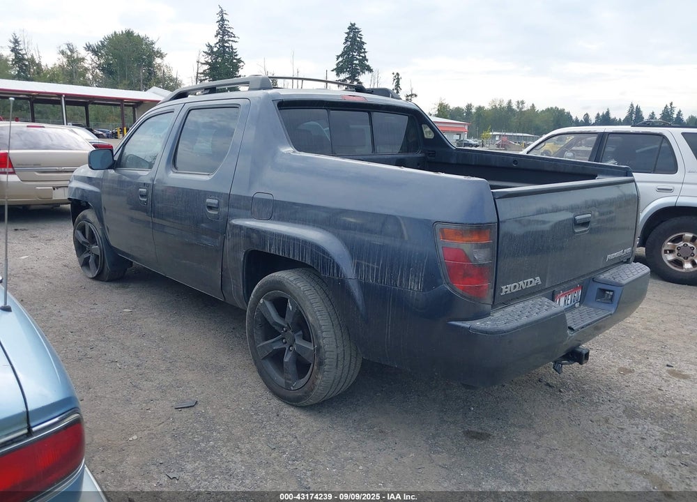 2006 HONDA RIDGELINE RTL VIN: 2HJYK165X6H500995