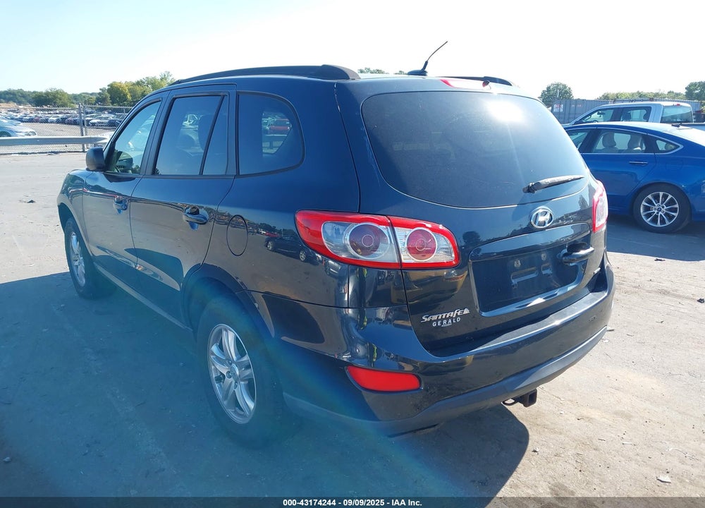 2012 HYUNDAI SANTA FE GLS VIN: 5XYZGDAB4CG125334