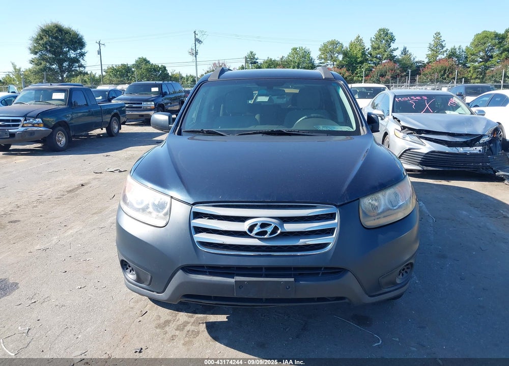 2012 HYUNDAI SANTA FE GLS VIN: 5XYZGDAB4CG125334