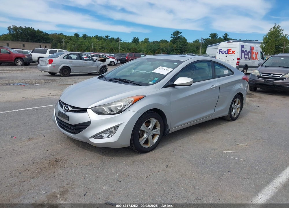 2013 HYUNDAI ELANTRA GS VIN: KMHDH6AE2DU010627