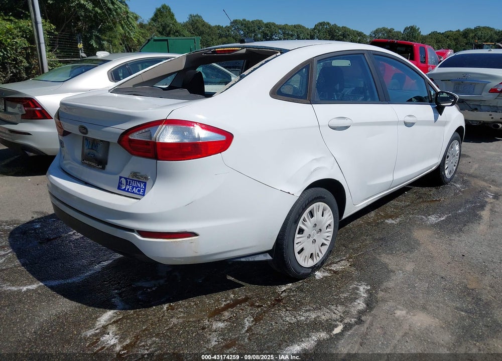 2017 FORD FIESTA S VIN: 3FADP4AJ7HM103832