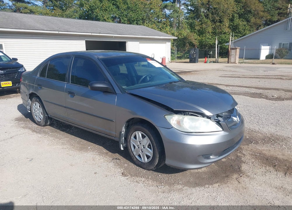 2005 HONDA CIVIC VP VIN: 2HGES16385H561588