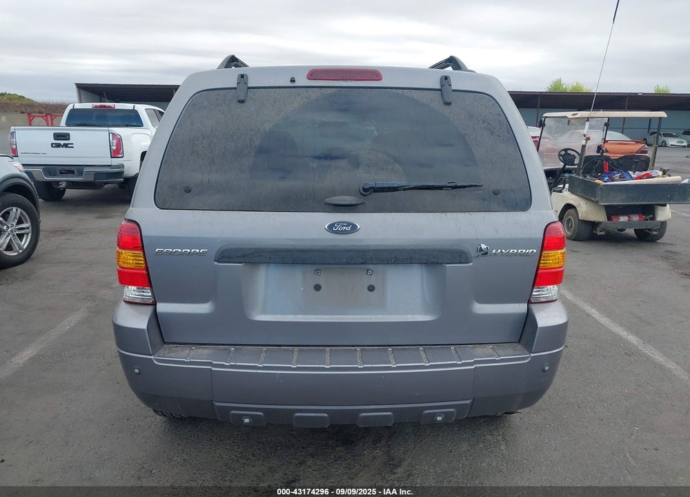 2007 FORD ESCAPE HYBRID VIN: 1FMCU59H27KA67197