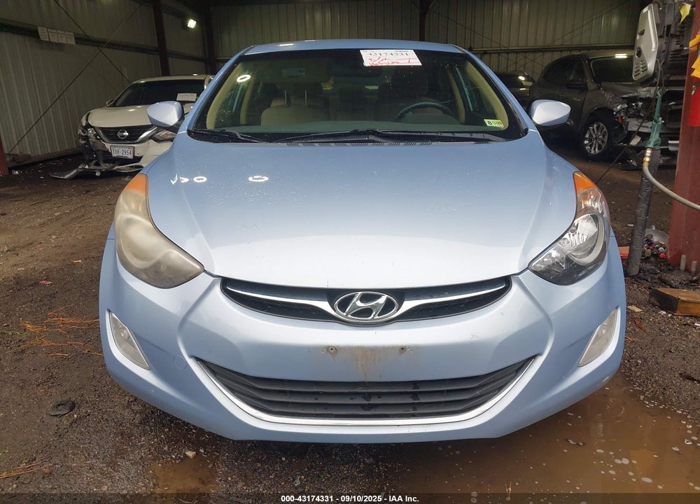 2013 HYUNDAI ELANTRA VIN: KMHDH4AE6DU626738