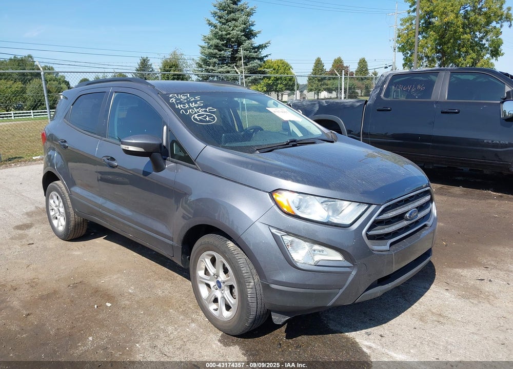 2021 FORD ECOSPORT SE VIN: MAJ6S3GL6MC401665