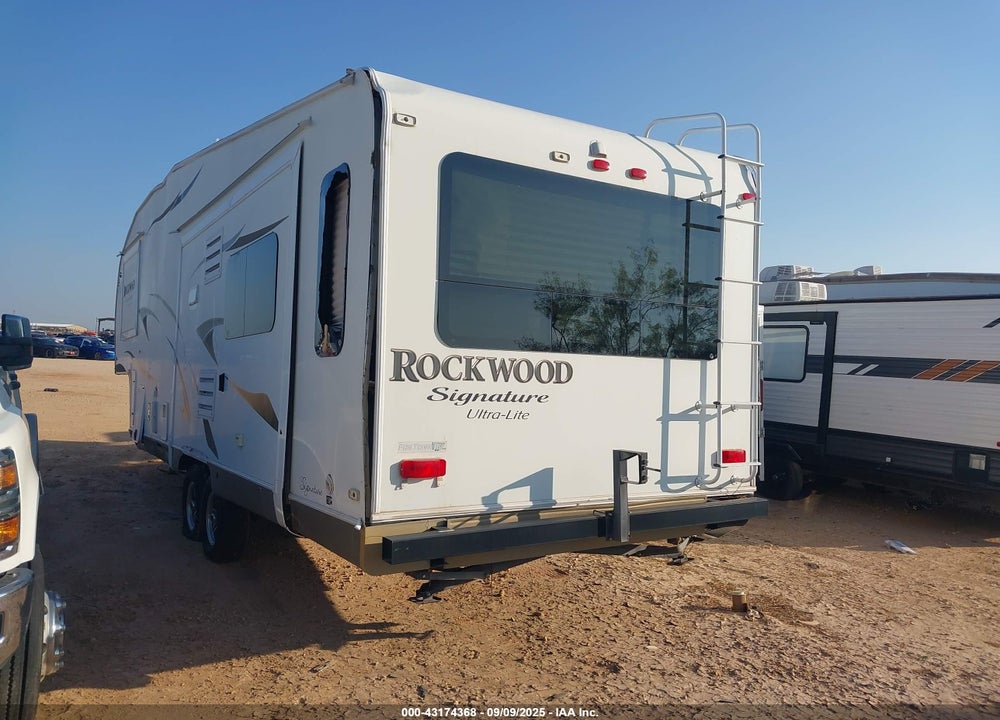 2013 FOREST RIVER ROCKWOOD ULTRA LITE VIN: 4X4FRLD24D1850057