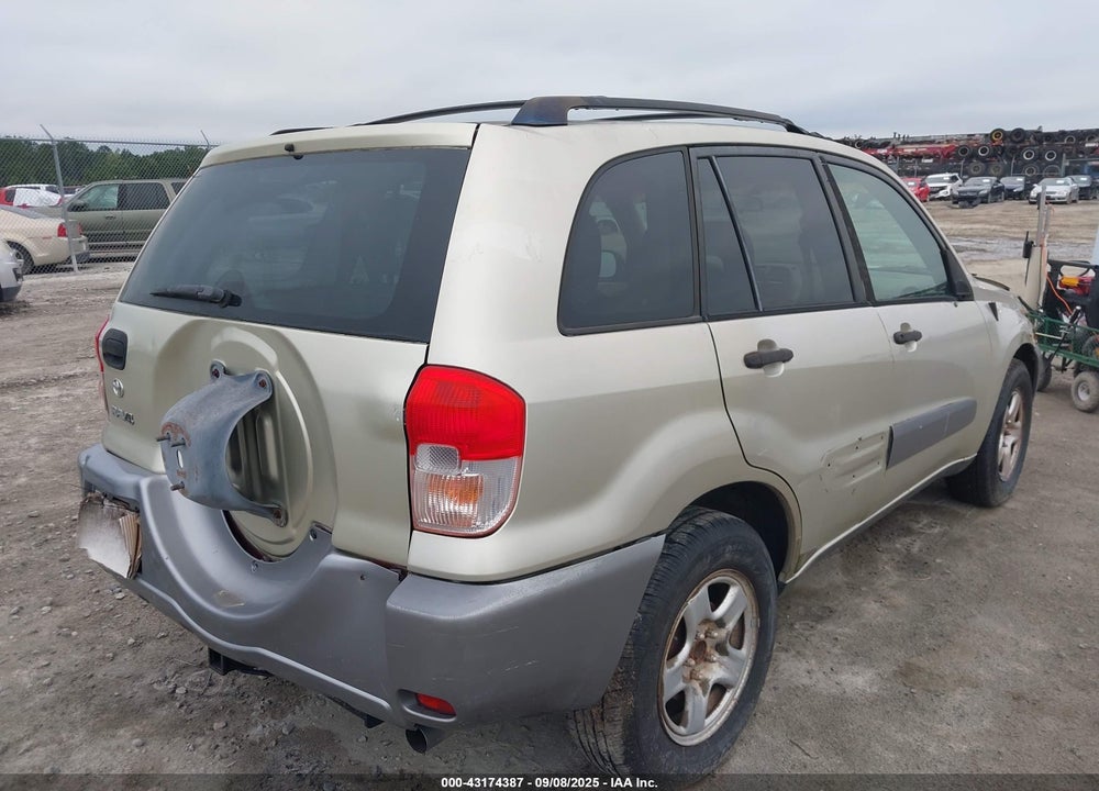 2002 TOYOTA RAV4 VIN: JTEGH20VX20049591
