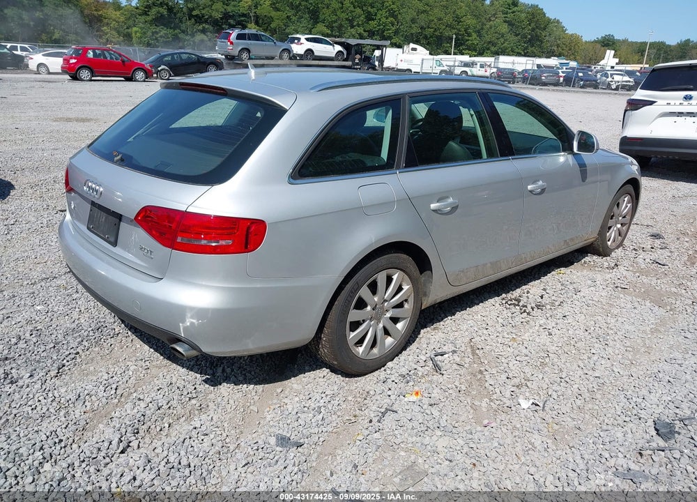 2009 AUDI A4 VIN: WAUGF78K29A098562