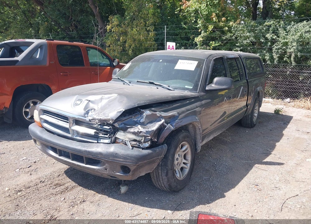 2004 DODGE DAKOTA SPORT/SXT VIN: 1D7HL38K74S739061