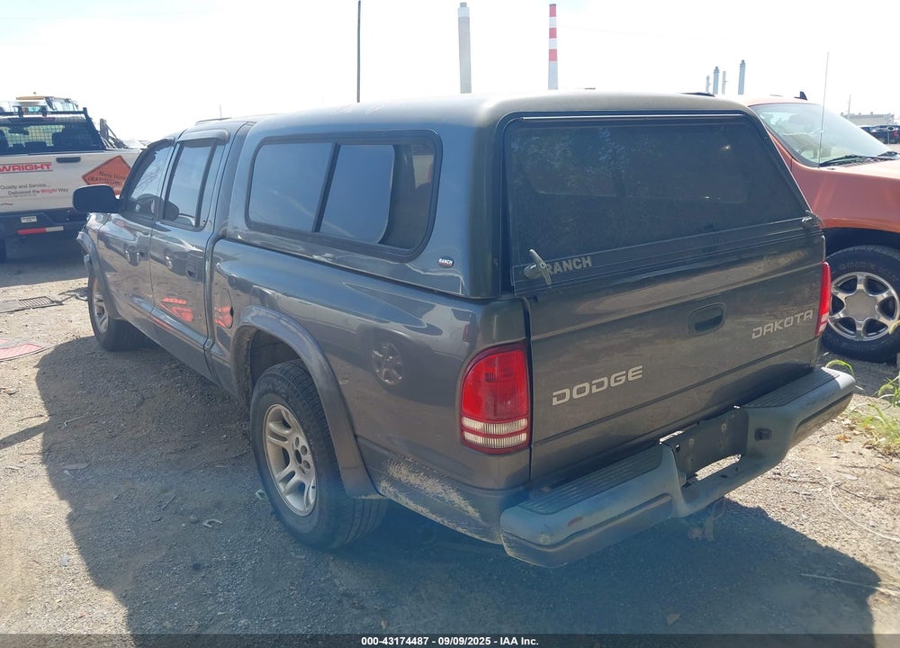 2004 DODGE DAKOTA SPORT/SXT VIN: 1D7HL38K74S739061