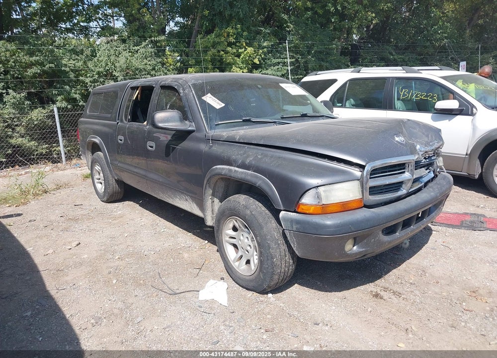 2004 DODGE DAKOTA SPORT/SXT VIN: 1D7HL38K74S739061