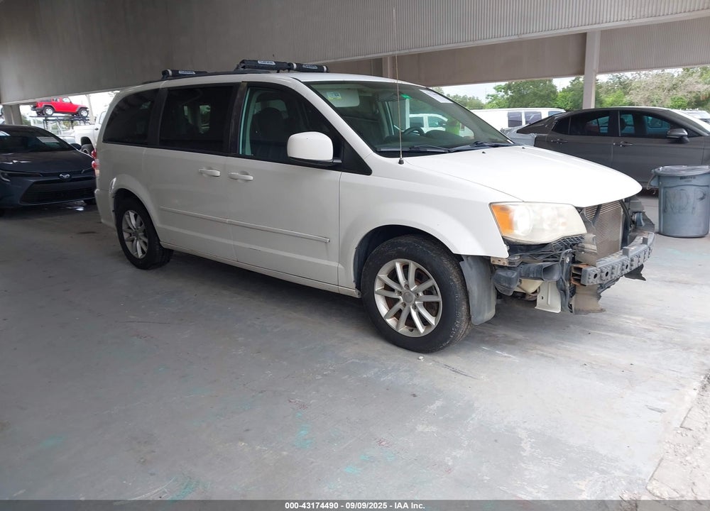 2013 DODGE GRAND CARAVAN SXT VIN: 2C4RDGCG0DR585462