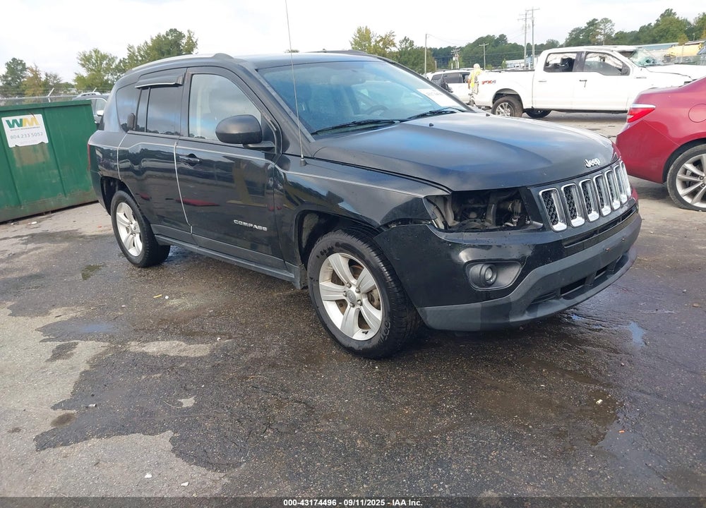 2014 JEEP COMPASS SPORT VIN: 1C4NJCBB7ED732046