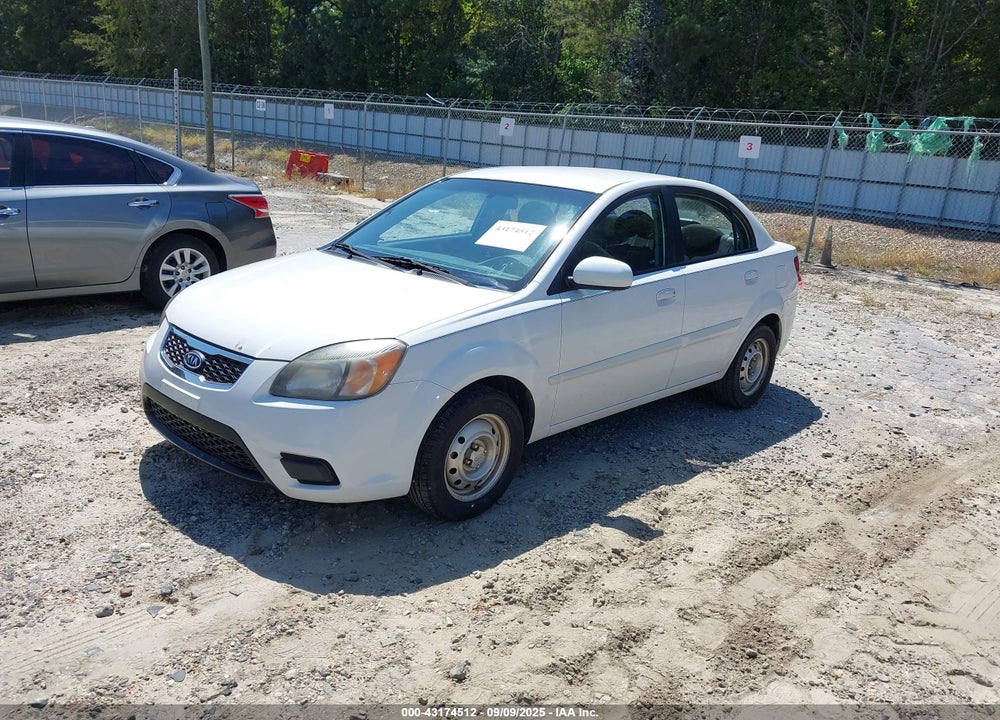 2010 KIA RIO VIN: KNADH4A30A6643454