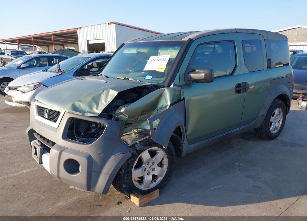 2004 HONDA ELEMENT EX VIN: 5J6YH28544L033850