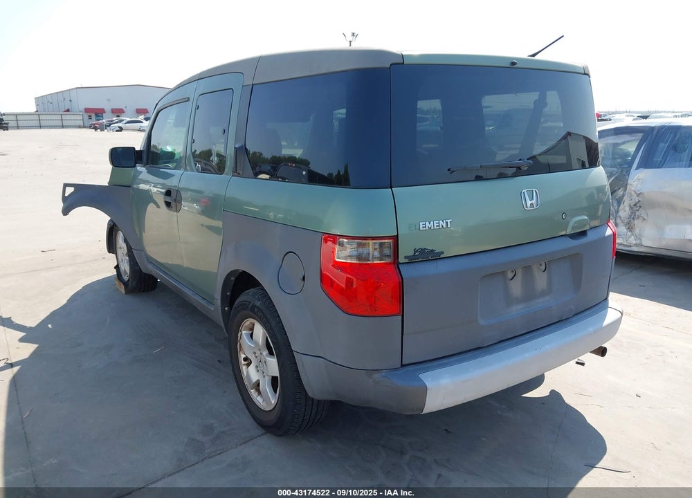 2004 HONDA ELEMENT EX VIN: 5J6YH28544L033850